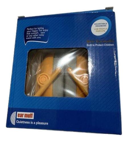 Audífonos Antiruido Niños Y Jóvenes Con Autismo Tdah Norplat Amarillo