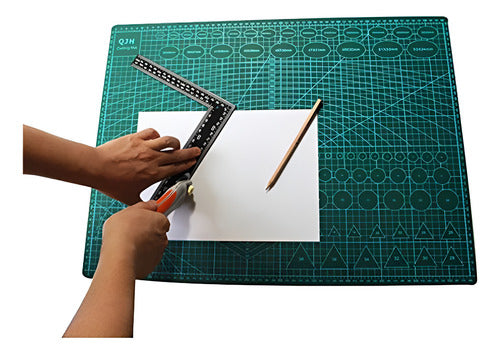 Base De Corte A2 Norplat - Tabla Salvacortes Tapete De Corte Verde Menta