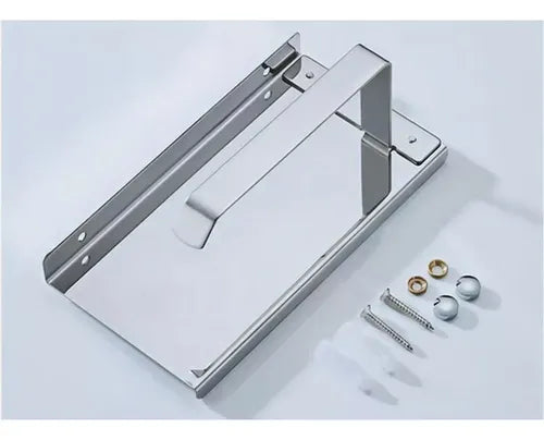 Porta Rollo Papel Higiénico Confort Soporte Celular Norplat Plateado
