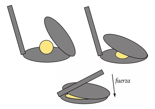 Prensa Para Tortillas Fajitas Patacones Masa Cocina 20 Cm