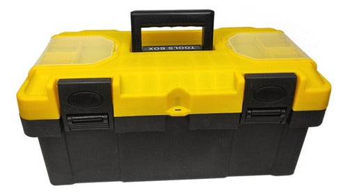 Caja Para Herramientas Premium Pro 42cm Tornillera - Norplat Negro