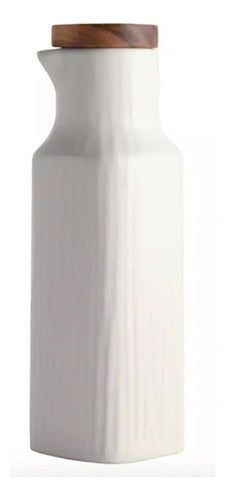 Set Alcuza Cerámica 2 Piezas Cuadrada 500 Ml - Norplat
