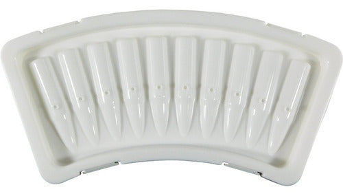 Molde De Plástico Para Balas De Hielo - P/ Botellas - Cukin Blanco