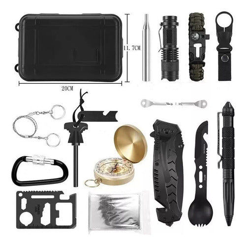 Kit Herramientas De Supervivencia Camping Pesca Trekking