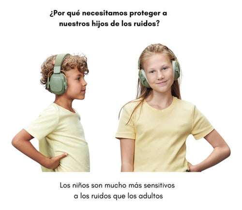 Audífonos Antiruido Niños Y Jóvenes Con Autismo Tdah Norplat Amarillo