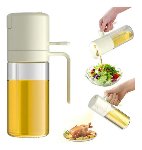 Aceitera Spray Rociador Alcuza Vidrio Aceite Vinagre Norplat