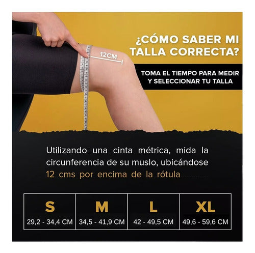 Rodillera Deportiva Ortopédica Soporte Compresion Cobre Par Large