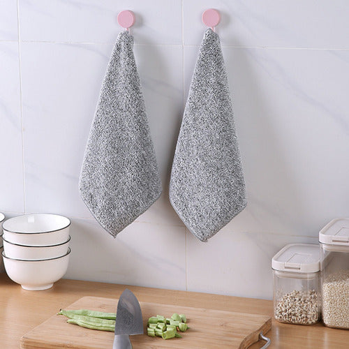 Set 12 Paños De Cocina Docena Fibra Carbon Ecológico Norplat