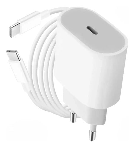 Carga Rapida 20w + Cable 2m Para Apple iPhone - Norplat Usb-c