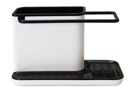 Porta Artículos Para Lavaplatos Organizador - Ome Negro