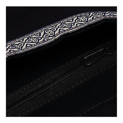 Bolso Para Yoga O Pilates De Estilo Negro Negro