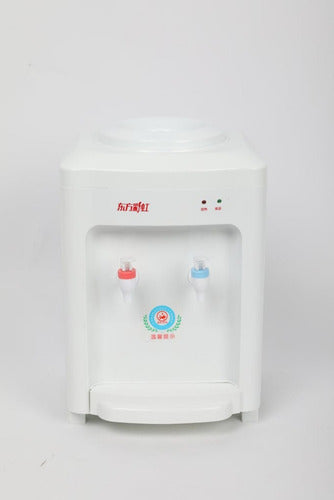 Dispensador Agua Natural Y Caliente Sobremesa 550w - Norplat Blanco