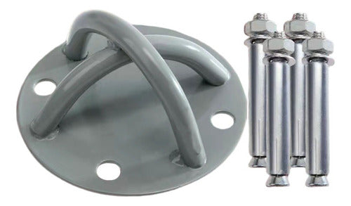 Norplat Anclaje Pared Techo Saco Boxeo Soporte Resistente Gris