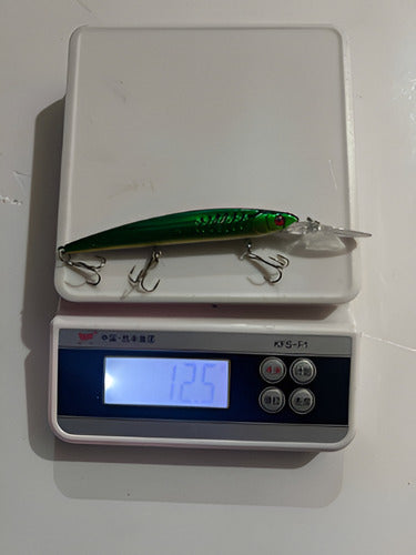 5 Señuelos Para Pesca Multicolor Norplat 12cm 12.5g Lenguado