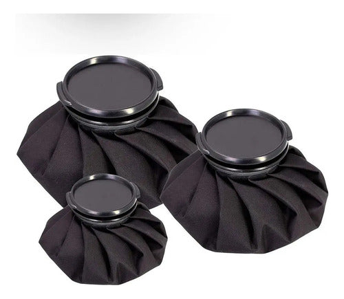 Bolsa Hielo 28cm Guatero Agua Frio Calor Caliente - Norplat - - Negro