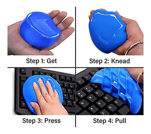 Gel De Limpieza Para Teclado Notebook O Superficies Porosas
