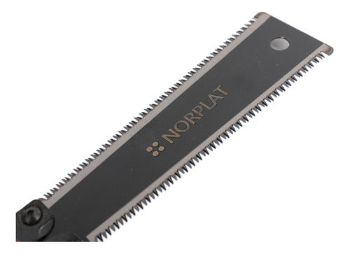 Sierra Japonesa Serrucho Portátil Plegable 30cm - Norplat Marrón
