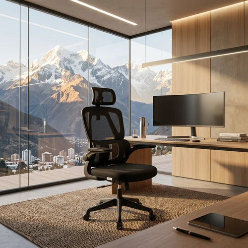Silla Oficina Escritorio Ergonomica Norplat Lumbar Ultraflex