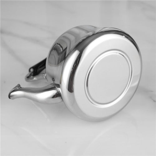 Tetera Infusor Acero Inoxidable Filtro Silvadora 1l Norplat Plateada