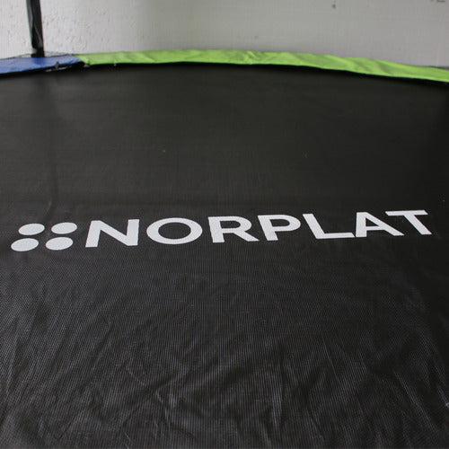 Cama Elástica Norplat Para Niños 10pies 3.05mt Con Escalera Negro Multicolor