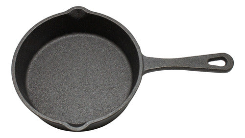 Sartén Hierro Fundido Norplat 14cm Cocina Asado Bbq Sin Pfoa Negro