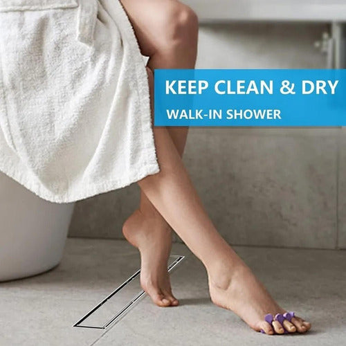 Rejilla Cubierta Antiolor Ducha Antiobstrucción 50cm Norplat