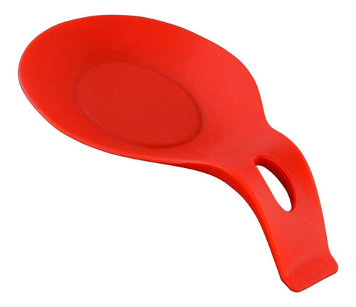 Apoya Cuchara Para No Ensuciar Mesón De Silicona - Cukin