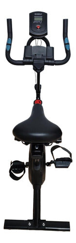 Bicicleta Estatica Norplat S4k Spinning Fitness Volante 4kg Negro