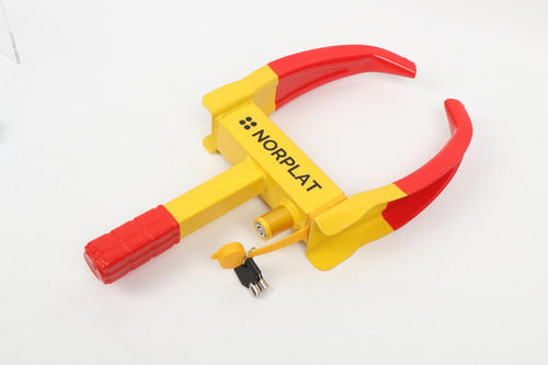 Bloqueo Ruedas Ajustable Para Coches Motos Pitbull - Norplat