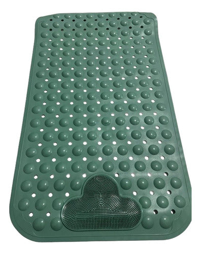 Piso Goma Antideslizante Para Ducha Tinas Alfombra - Norplat Verde Oscuro
