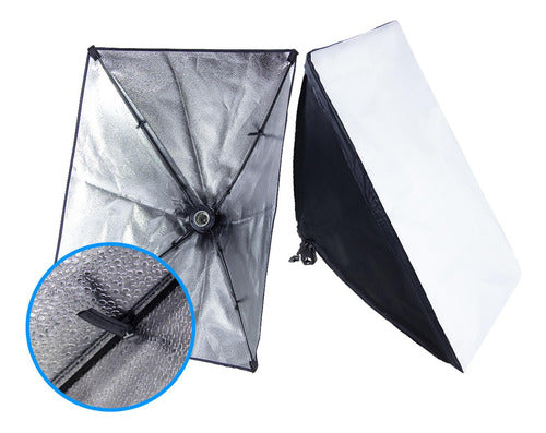 Estudio Pro Norplat - Paraguas Fotografico Softbox Trípode