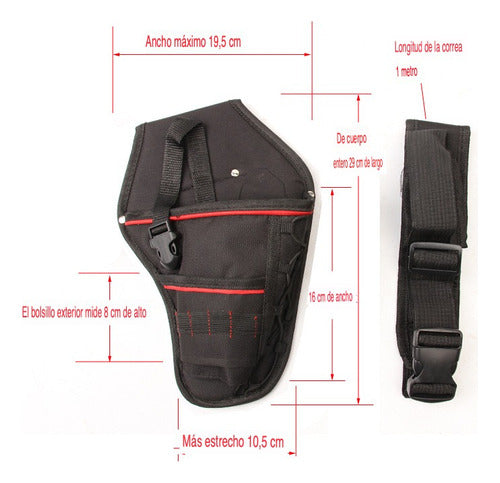  Porta Taladro Funda Atornillador Inalámbrico - Norplat