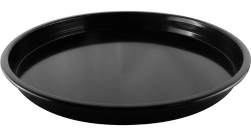 Molde Antiadherente Para Pizza De Aluminio De Ø30  - Cukin Negro
