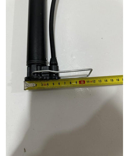 Bombin De Pie 160psi Dunlop Presta Schrader Bici - Norplat Negro