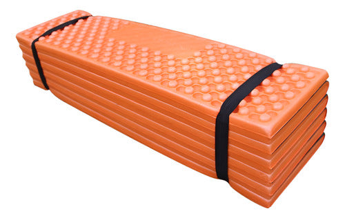 Colchoneta Aislante Termico Para Camping De Espuma - Norplat Naranja