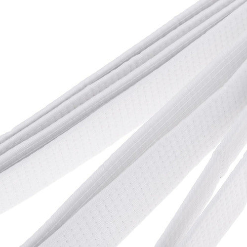 Cinturon Artes Marciales 2.4m Karate Taekwondo Judo Norplat Blanco 240cm