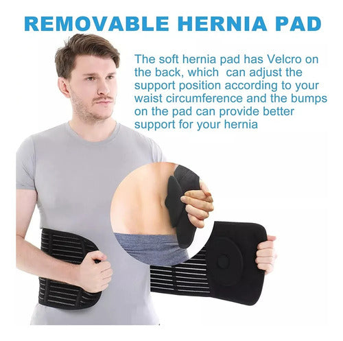 Cinturón Para Hernia Umbilical Unisex Premium - Norplat L/xl