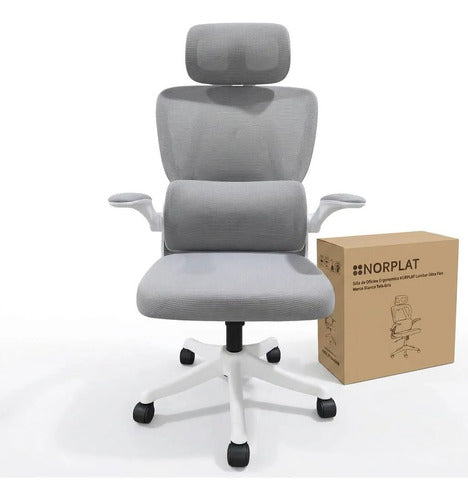 Silla Oficina Escritorio Ergonomica Norplat Lumbar Ultraflex
