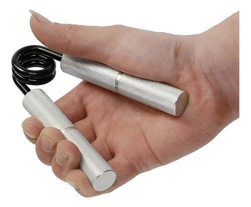 Hand Grip Resistencia Ejercicio Fortalecedor Muñeca Norplat Plateado