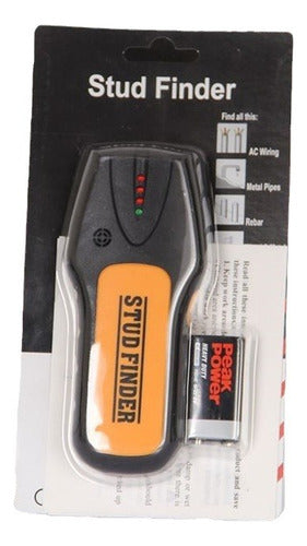 Detector Vigas De Madera, Metal, Cables Electricos - Norplat Naranja