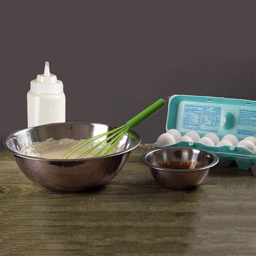 Bowl Acero Inoxidable 22cm Reposteria Cocina 2500ml Norplat