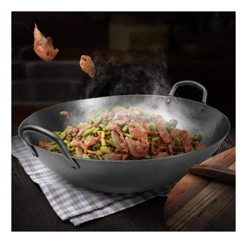 Disco De Acero Inoxidable Para Cocimiento Wok 43cm - Norplat