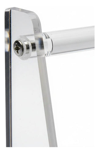 Estante Transparente Discos Vinilo 34.5x19cm - Norplat Transparente Transparente Transparente