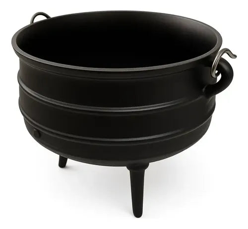 Olleta Olla Hierro Fierro Fundido 6 Litros + Tapa - Norplat Negro