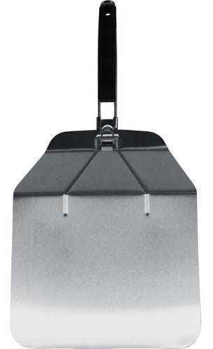 Pala Metalica Para Pizza 25x31x54 - Cukin Plateado