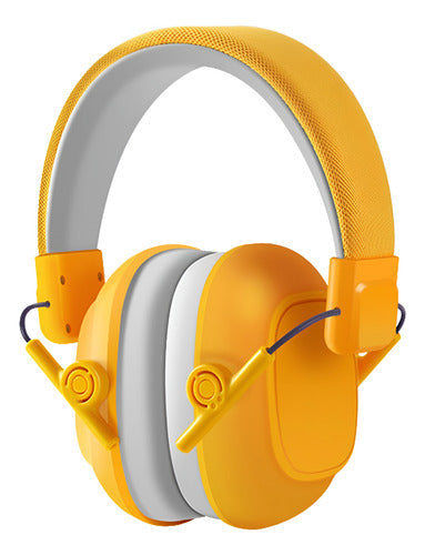 Audífonos Antiruido Niños Y Jóvenes Con Autismo Tdah Norplat Amarillo