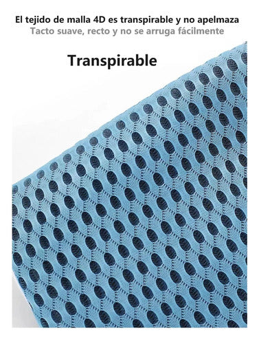 Cojin Antiescaras Picaron Ortopedico Lavable Funda - Norplat Negro