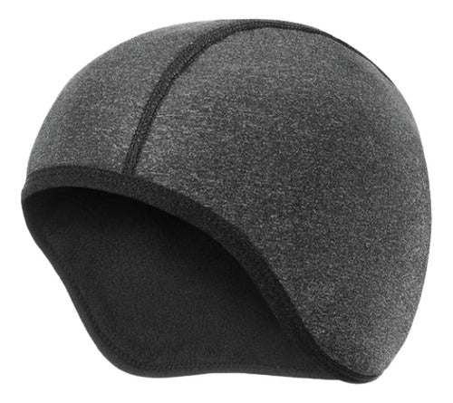 Gorro Para Deportes Ciclismo Días Fríos E Invierno - Norplat Gris Oscuro Talle Único