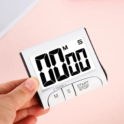 Temporizador De Cocina - Timer - Varios Colores - Cukin Blanco