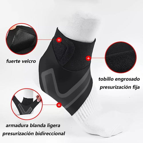 Tobillera X2 Estabilización Esguince Deportivo Transpirable Xl - Extra Grande